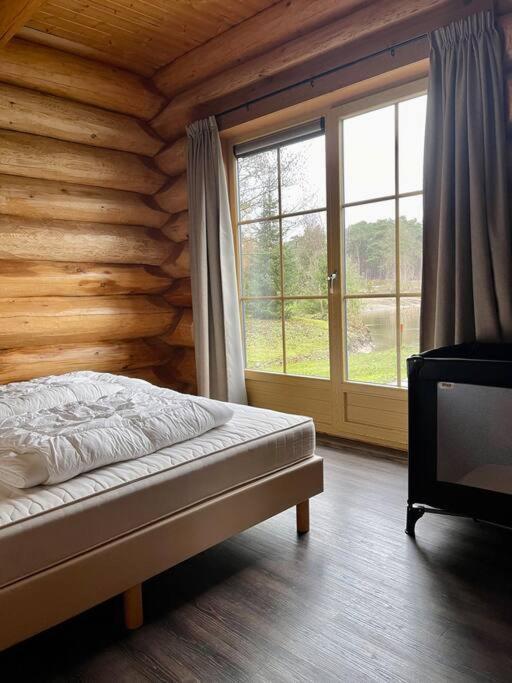 Unieke Houten Villa Met Sauna In Twente - 6P Den Ham Eksteriør bilde