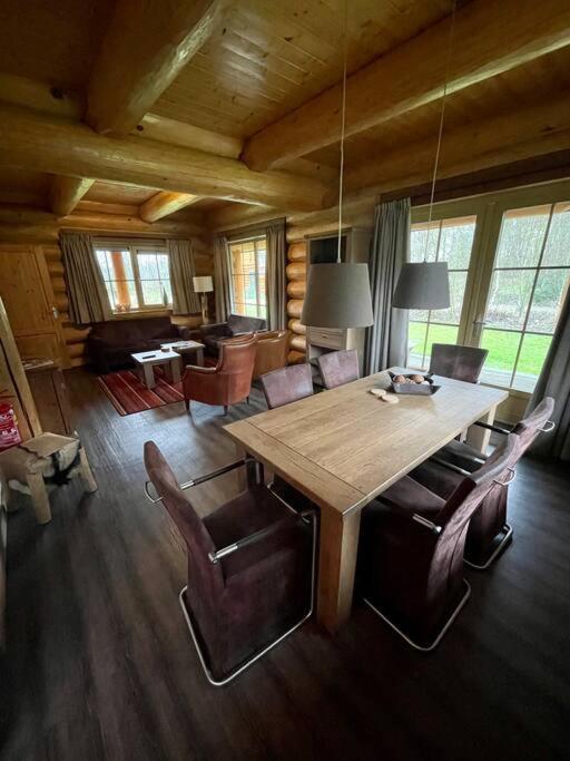 Unieke Houten Villa Met Sauna In Twente - 6P Den Ham Eksteriør bilde