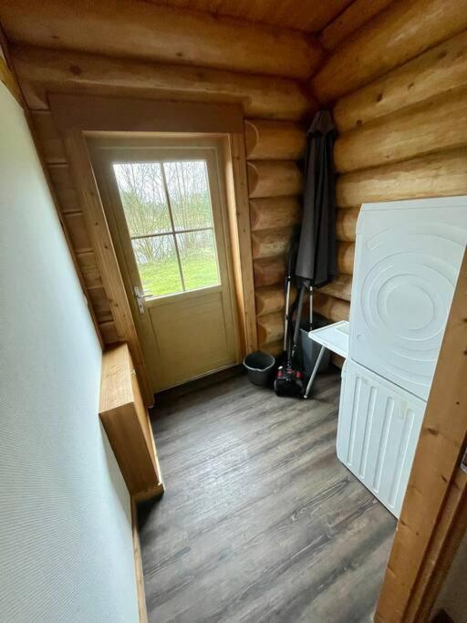 Unieke Houten Villa Met Sauna In Twente - 6P Den Ham Eksteriør bilde