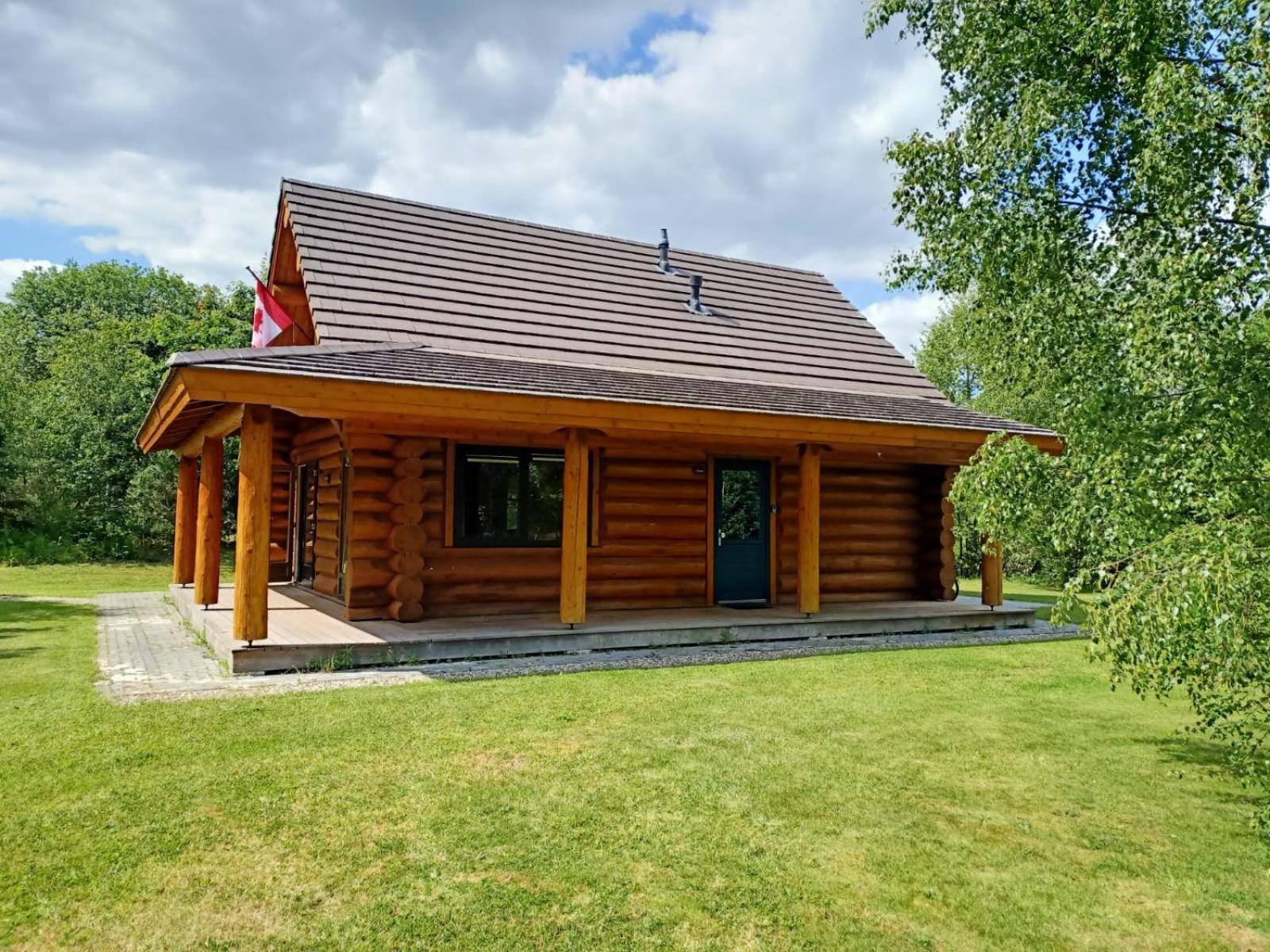 Unieke Houten Villa Met Sauna In Twente - 6P Den Ham Eksteriør bilde